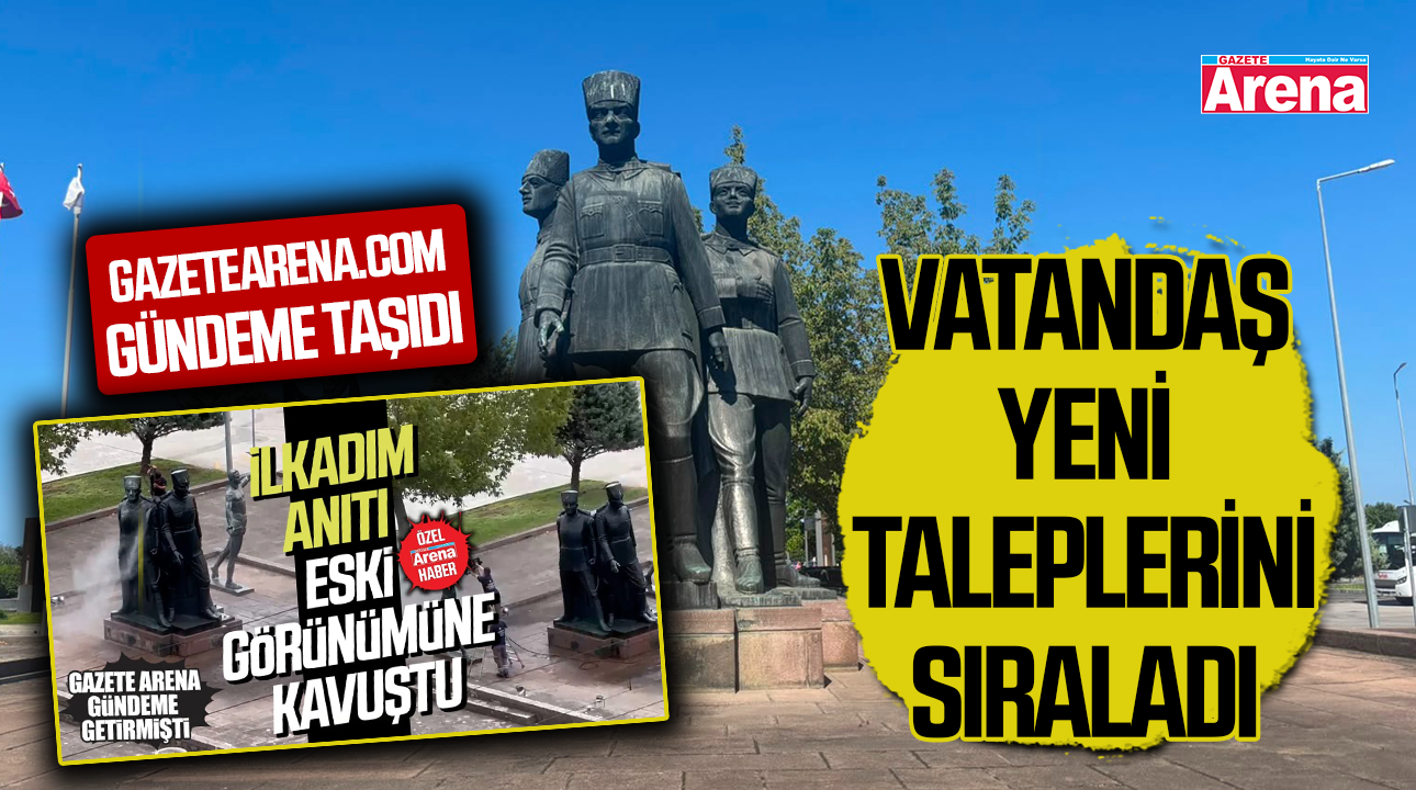 Samsun'da İlkadım Anıtı temizlendi! Vatandaş taleplerini sıraladı