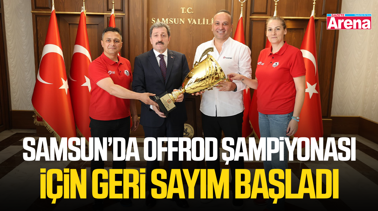 Samsun'da Offroad Şampiyonası için geri sayım başladı