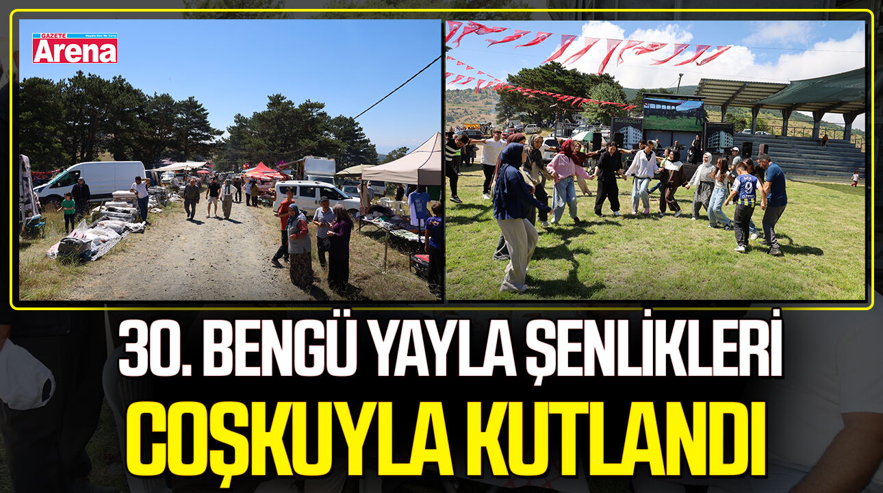 Bafra'da 30. Bengü Yayla Şenlikleri coşkuyla kutlandı