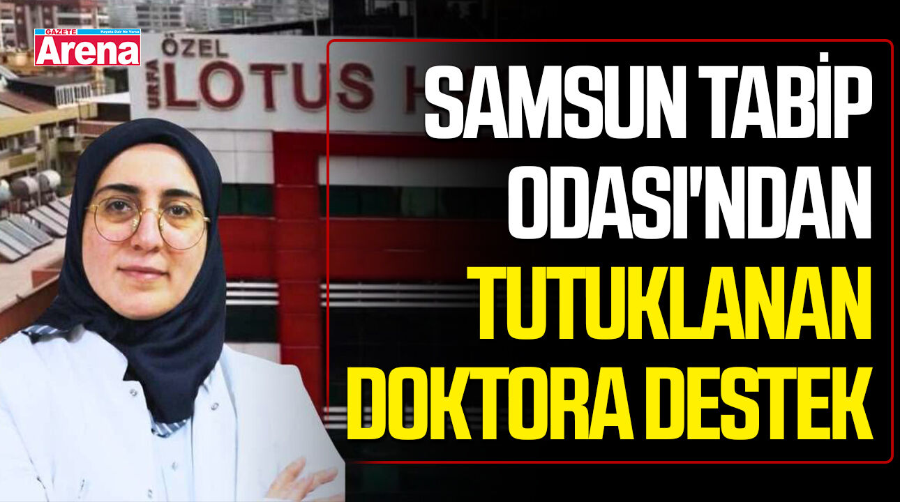 Samsun Tabip Odası: "Sağlık da hukuk da herkese lazım"