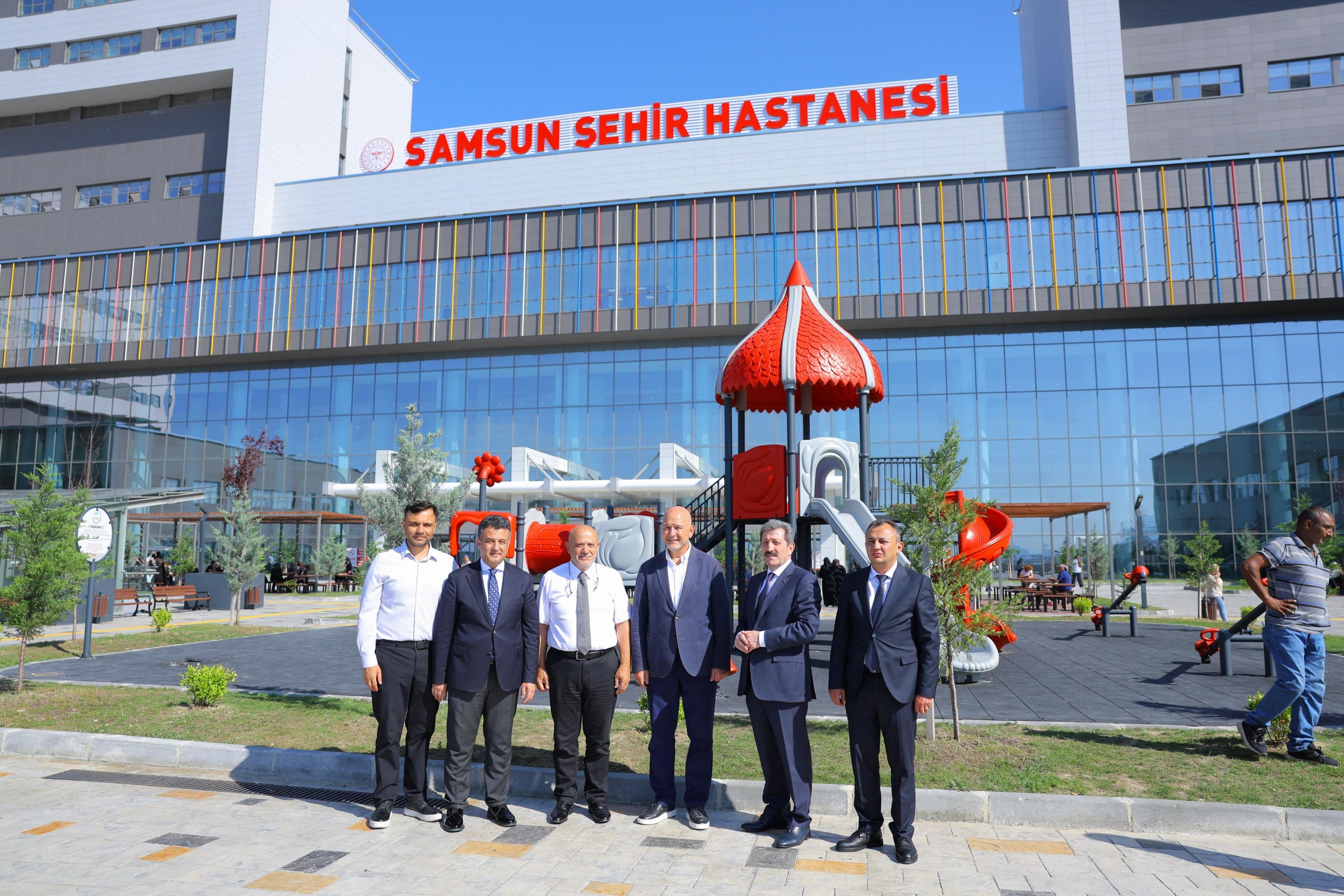 Soylu'dan Samsun Şehir Hastanesi'ne Ziyaret (4)