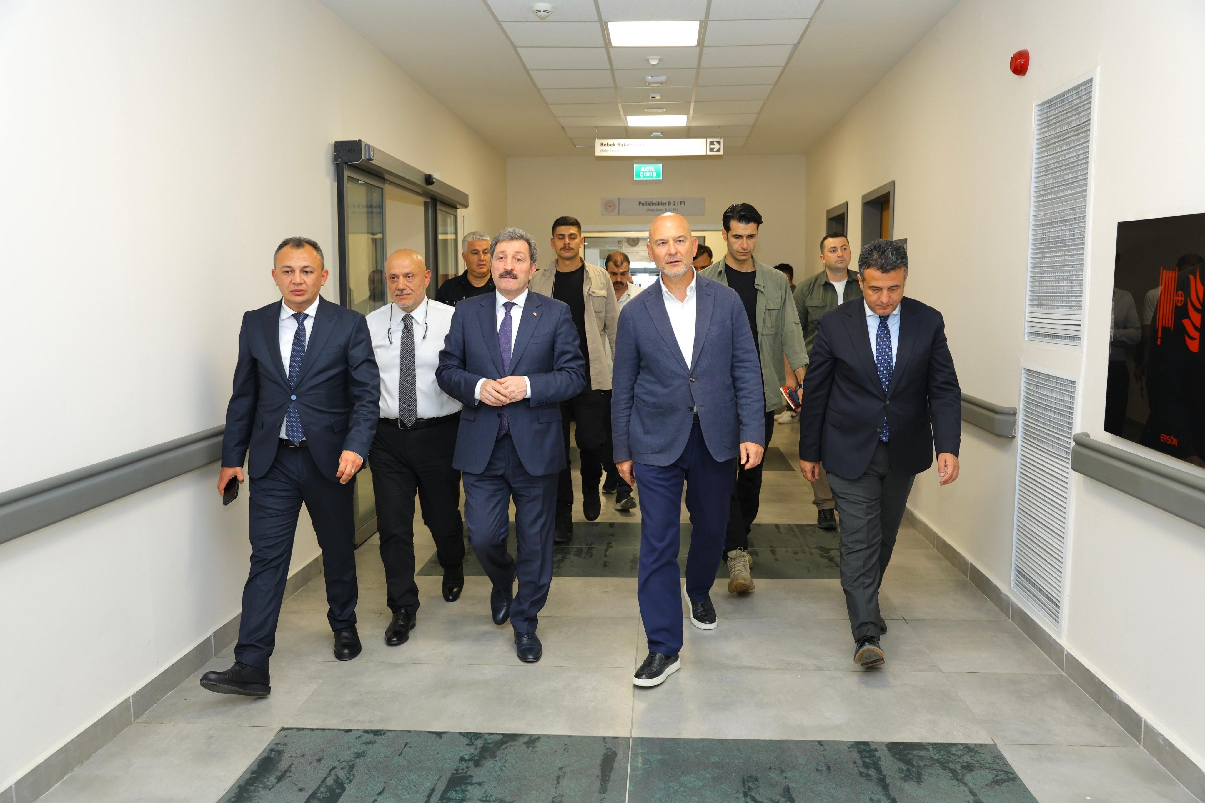 Soylu'dan Samsun Şehir Hastanesi'ne Ziyaret (6)