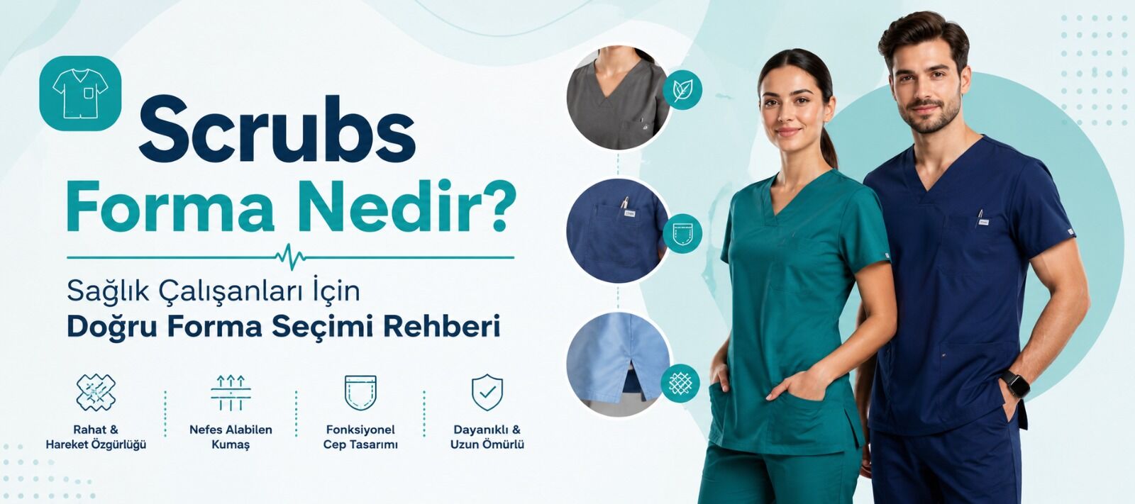 Scrubs Forma Nedir? Sağlık Çalışanları İçin Doğru Forma Seçimi Rehberi