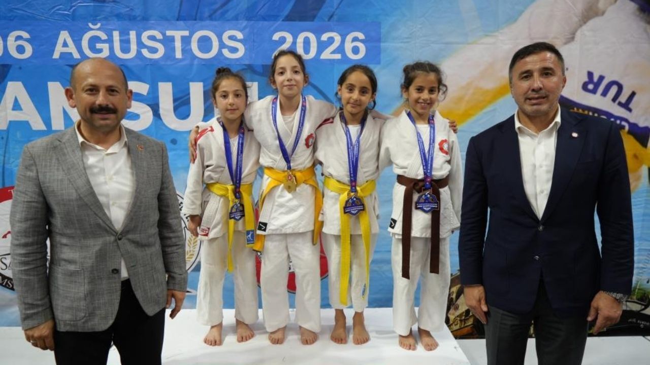 5 Ülkeden 550 Judocu Samsun'da Buluştu. (2)