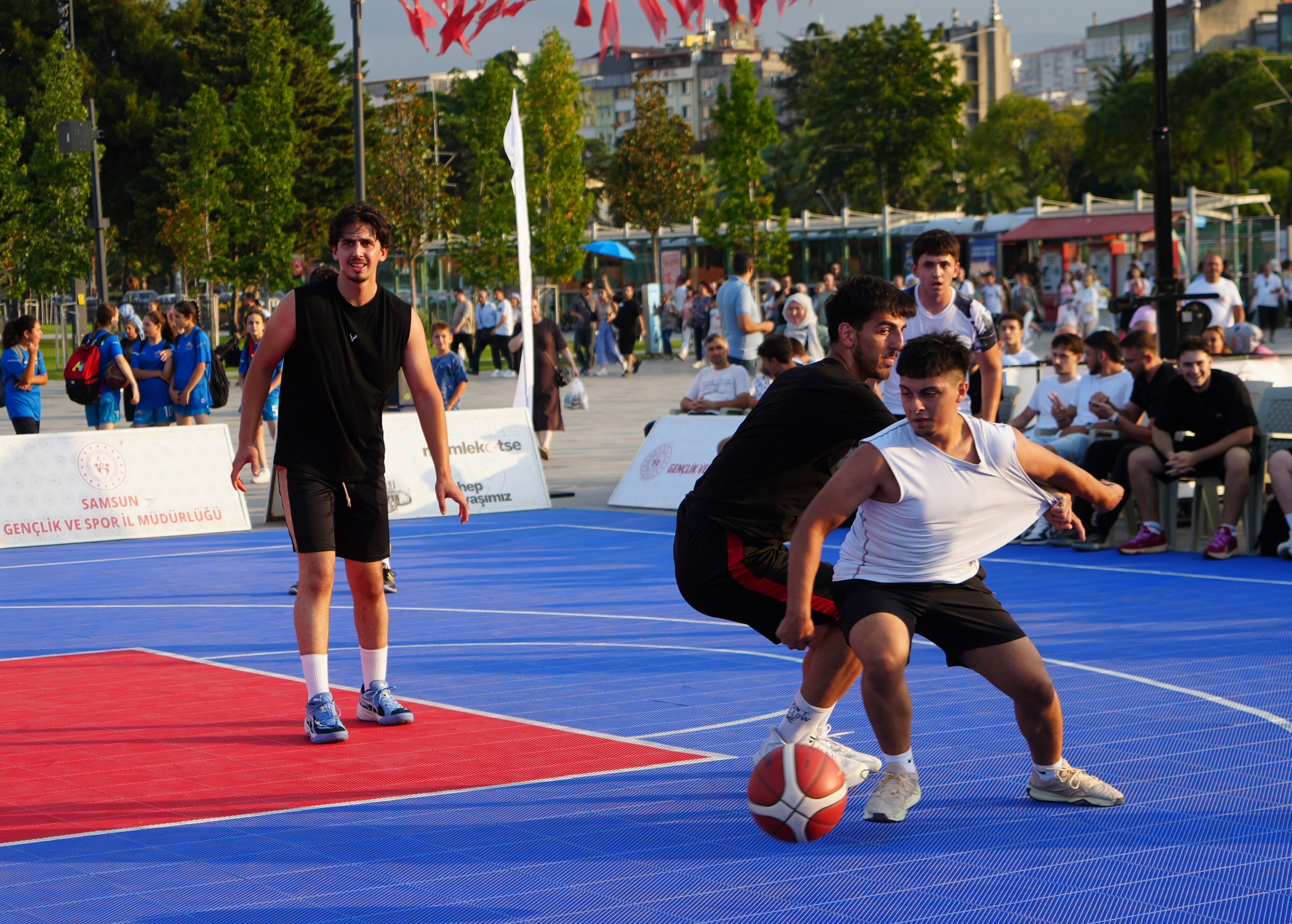Samsun’da 3x3 Basketbol mücadelesi başladı
