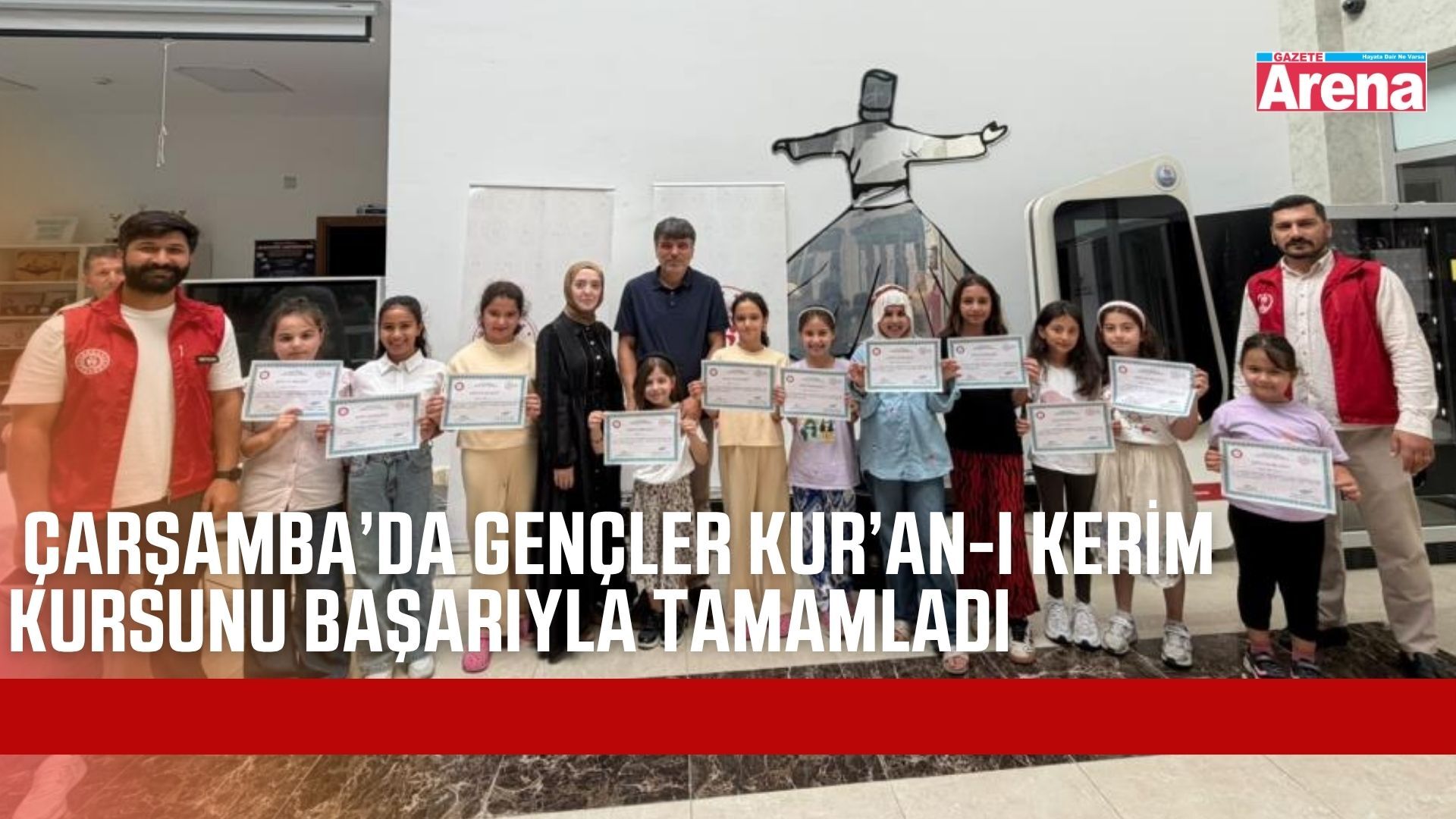 Çarşamba'da 216 genç Kur’an kursunu başarıyla tamamladı