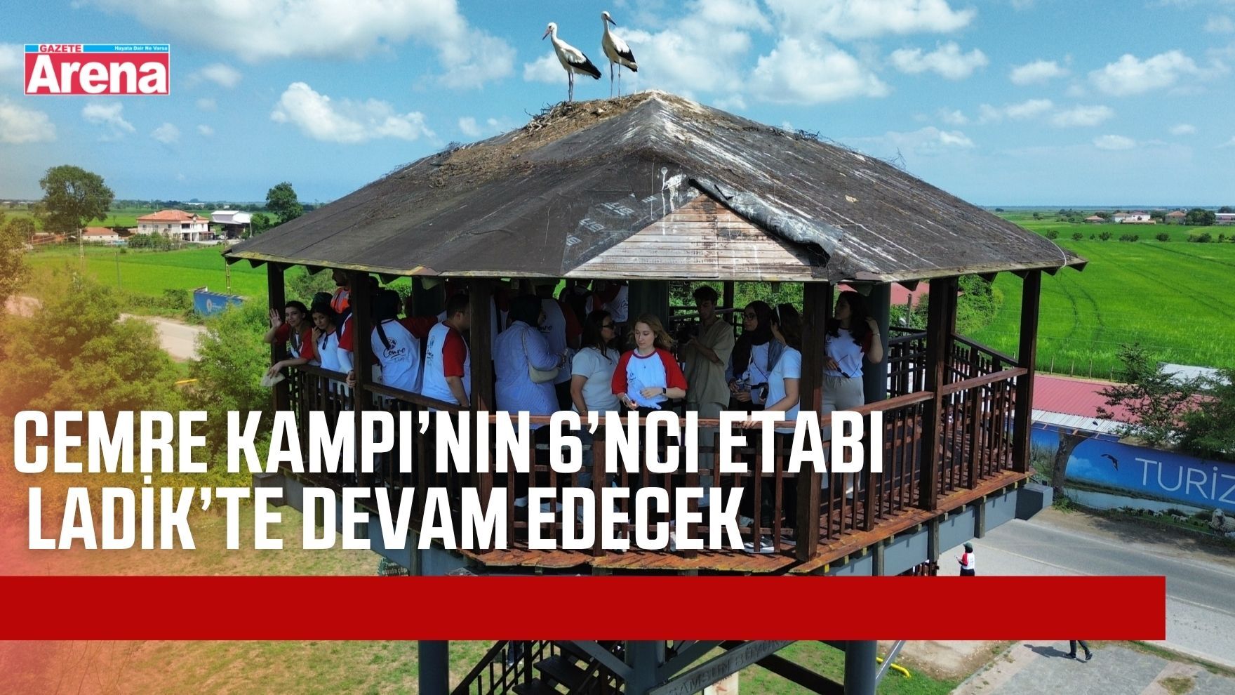 Cemre Kamp’ın 6’ncı etabı Ladik'te devam edecek