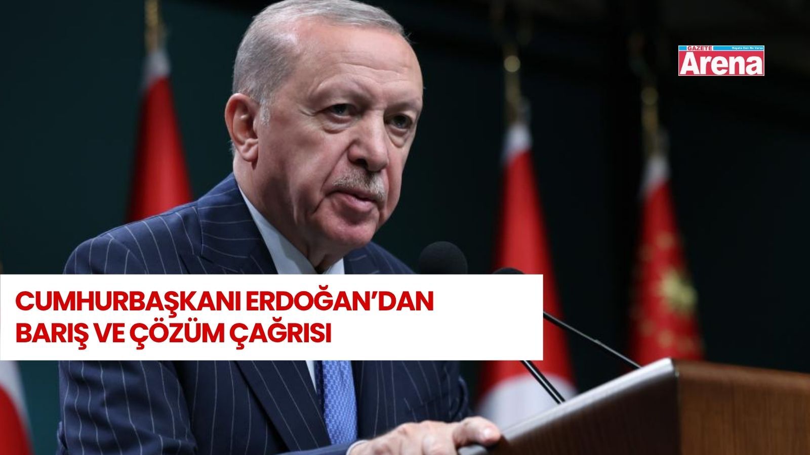 Cumhurbaşkanı Erdoğan: “Herkes çözümün parçası olmalı”