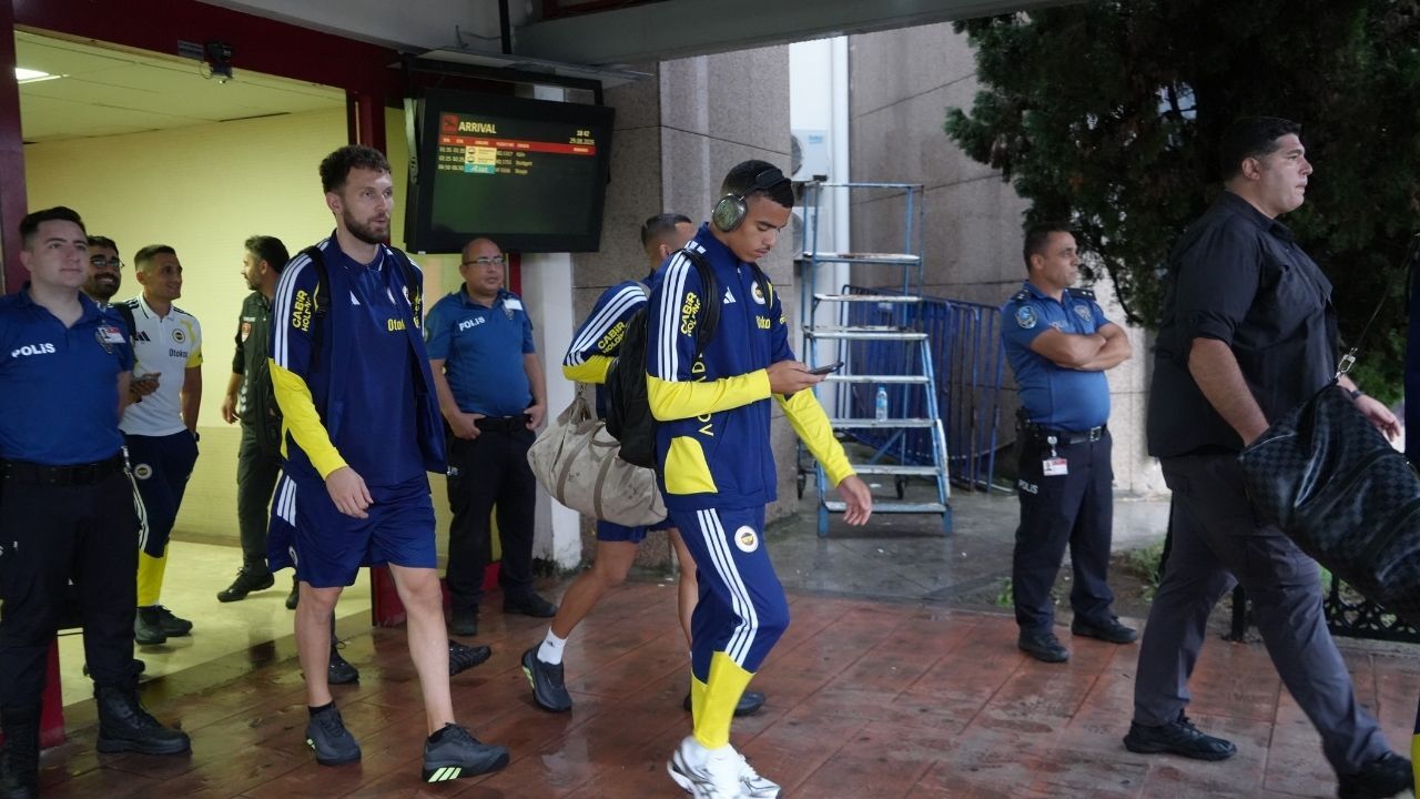 Fenerbahçe kafilesi Samsun’a ulaştı-2