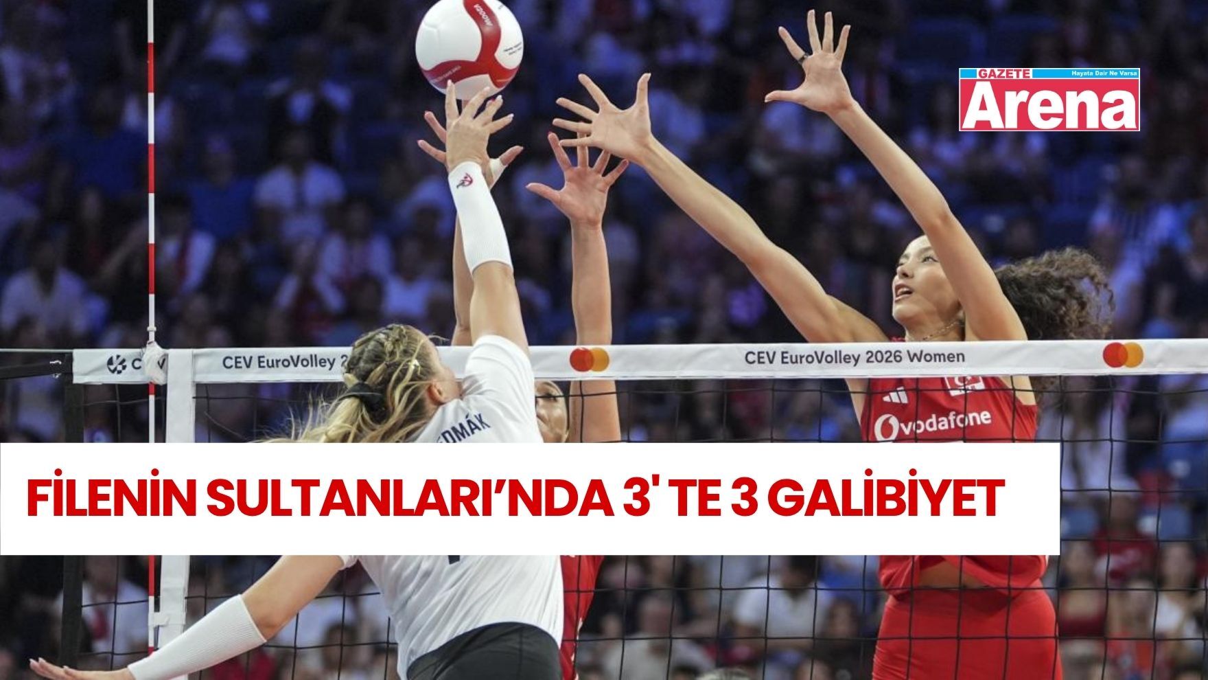 Filenin Sultanları’ndan 3’te 3! Macaristan’a Set Vermediler