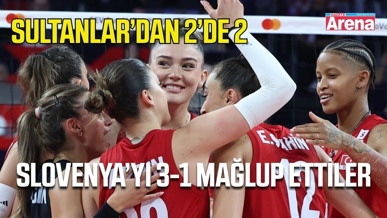 Filenin Sultanları’ndan Slovenya karşısında 3-1'lik galibiyet