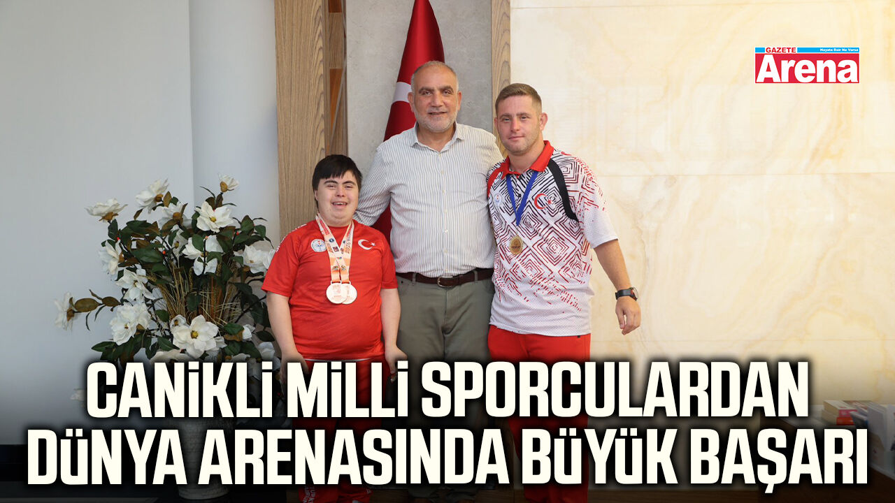 Canikli milli sporculardan dünya arenasında büyük başarı