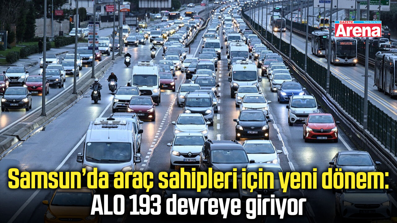 Samsun’da yeni dönem! ALO 193 geliyor