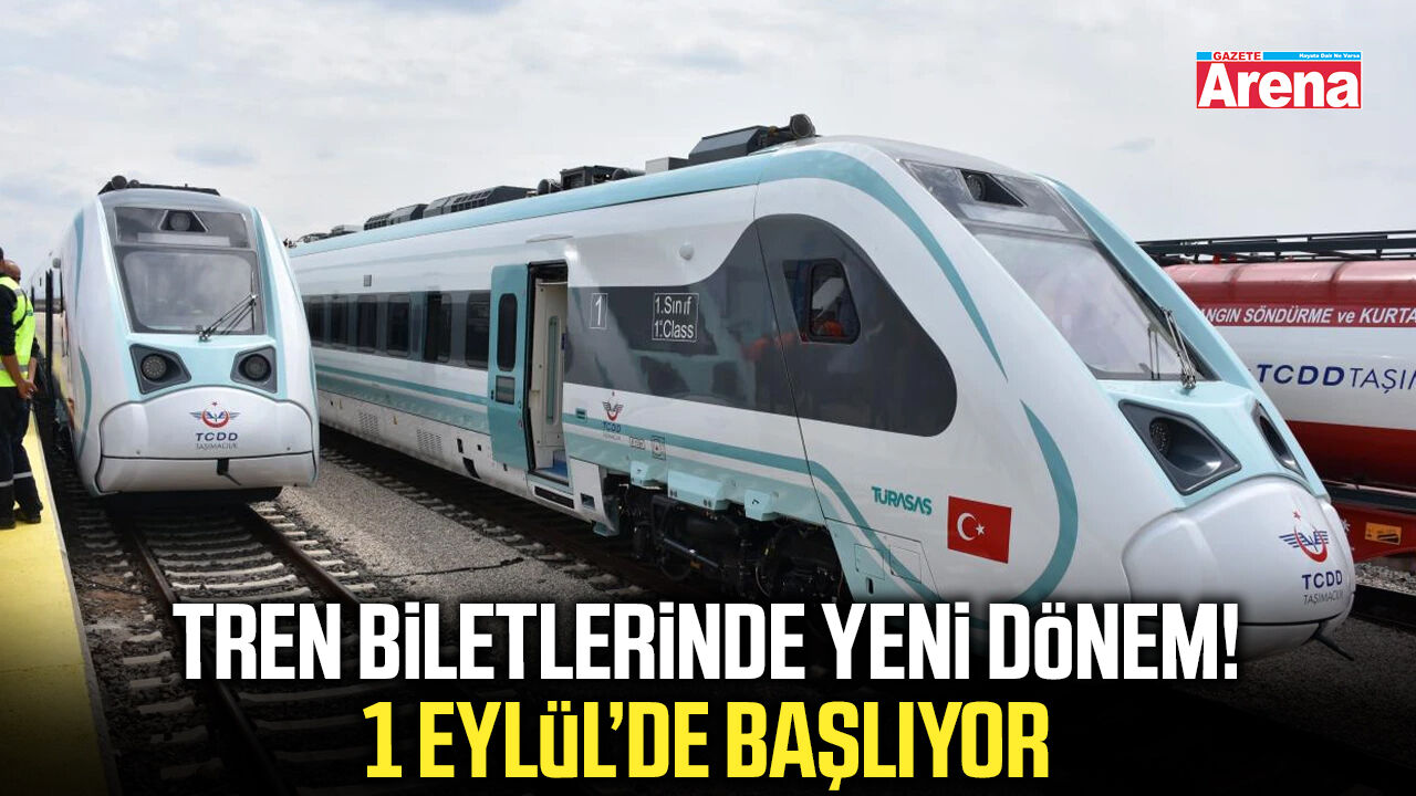 Tren biletlerinde yeni dönem! 1 Eylül’de başlıyor