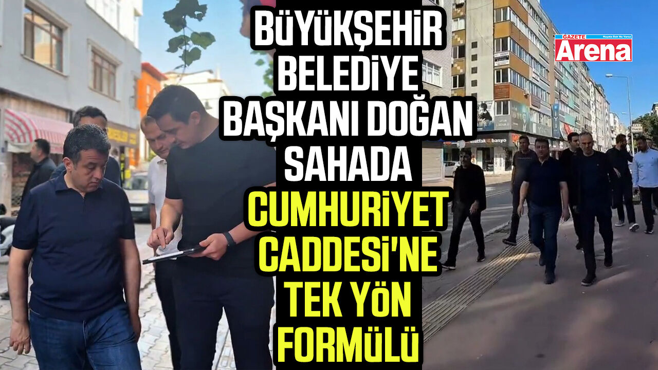 Başkan Halit Doğan İlkadım'da incelemelerde bulundu