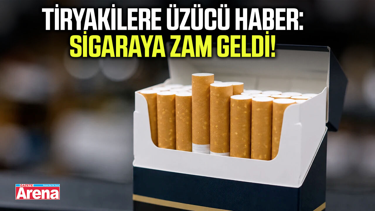 Tiryakilere üzücü haber: Sigaraya zam geldi!