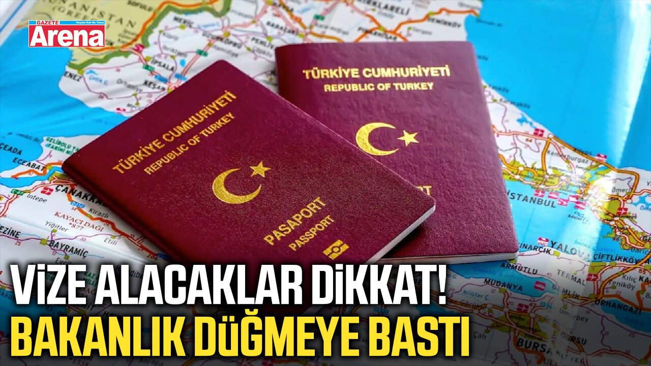 Vize alacaklar dikkat! Bakanlık düğmeye bastı