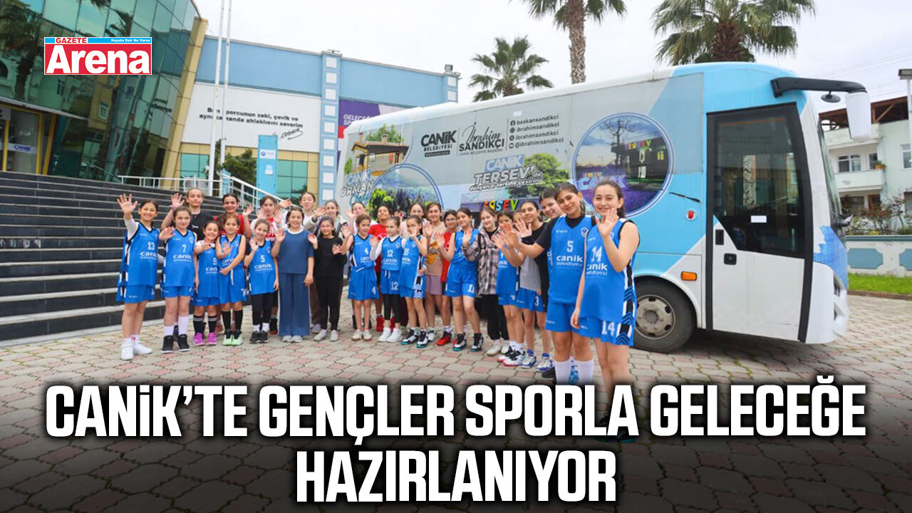 Canik’te gençler sporla geleceğe hazırlanıyor