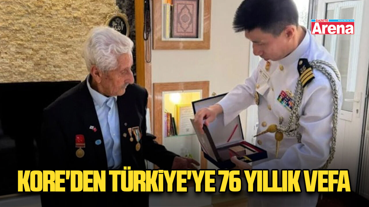 Kore'den Türkiye'ye 76 yıllık vefa