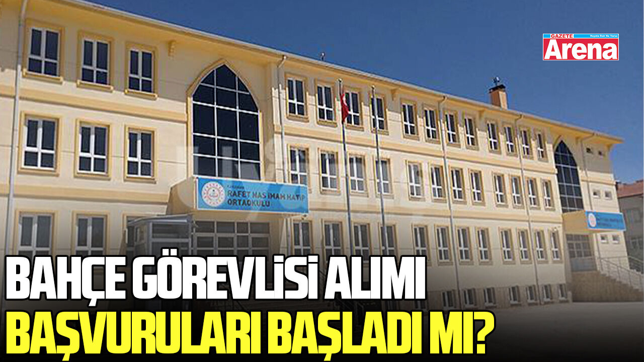 Samsun’da İŞKUR bahçe görevlisi alımı başvuruları başladı mı?