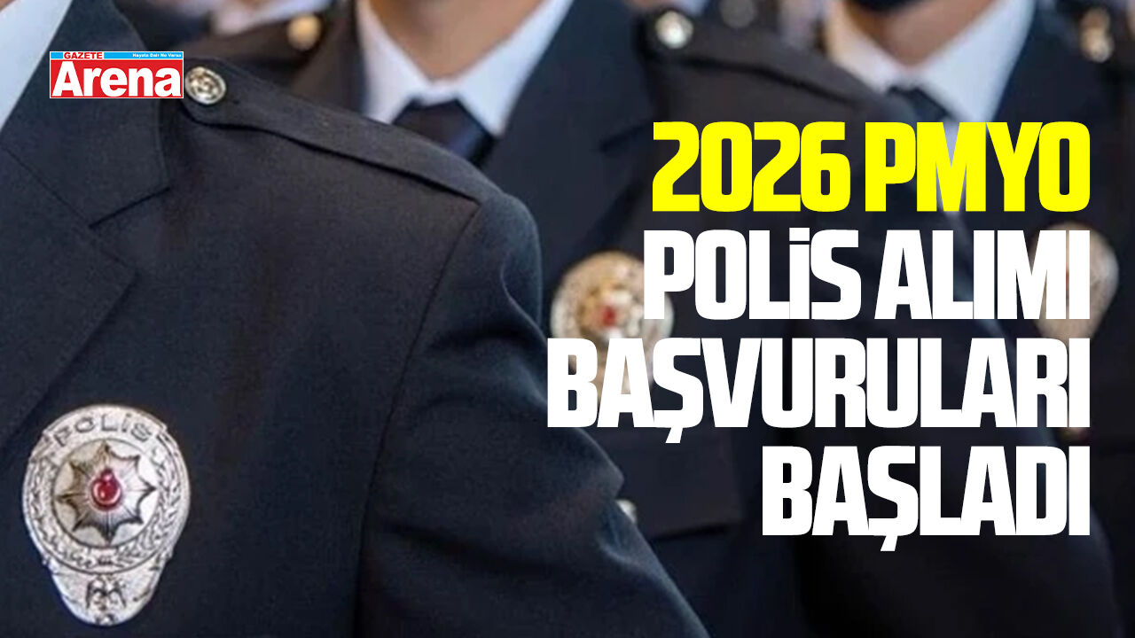 2026 PMYO polis alımı başvuruları başladı