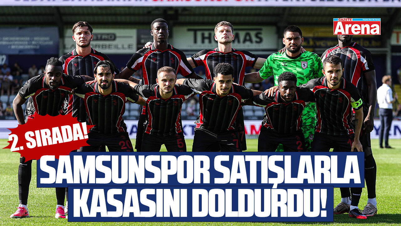 Samsunspor oyuncu satışlarıyla kasasını doldurdu!
