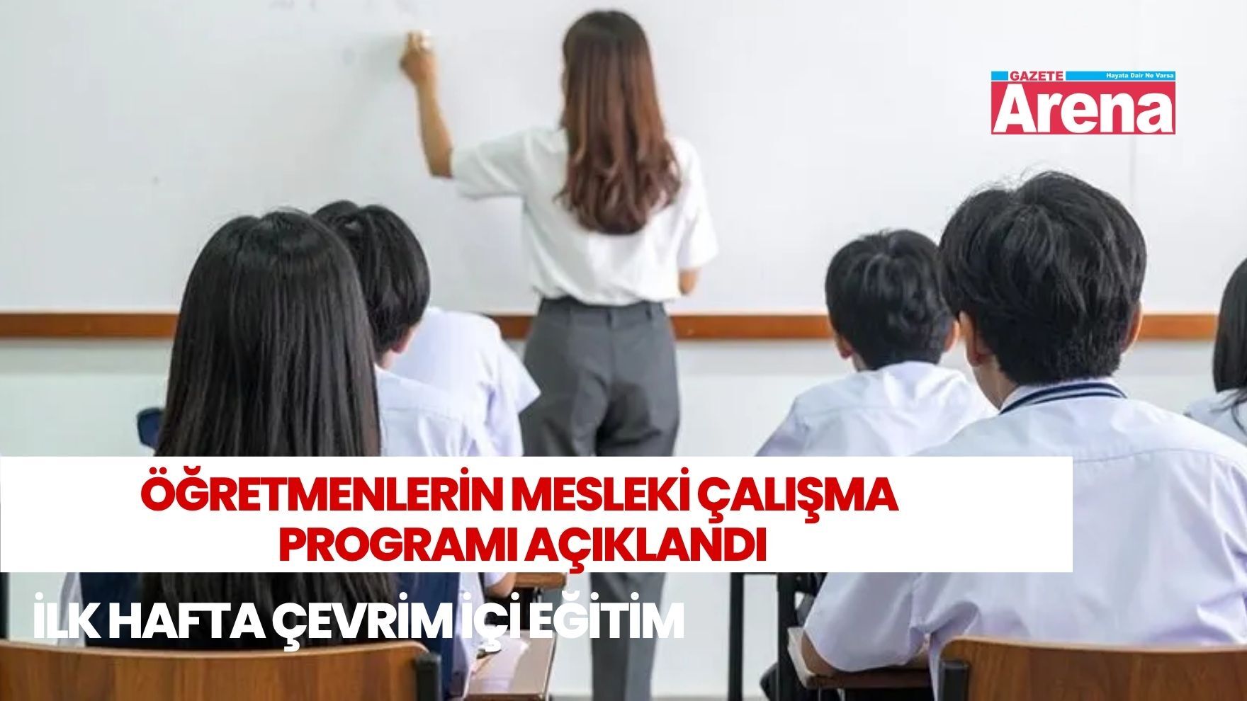 Milli Eğitim Bakanı öğretmenlere duyurdu: Eğitimler çevrim içi yapılacak