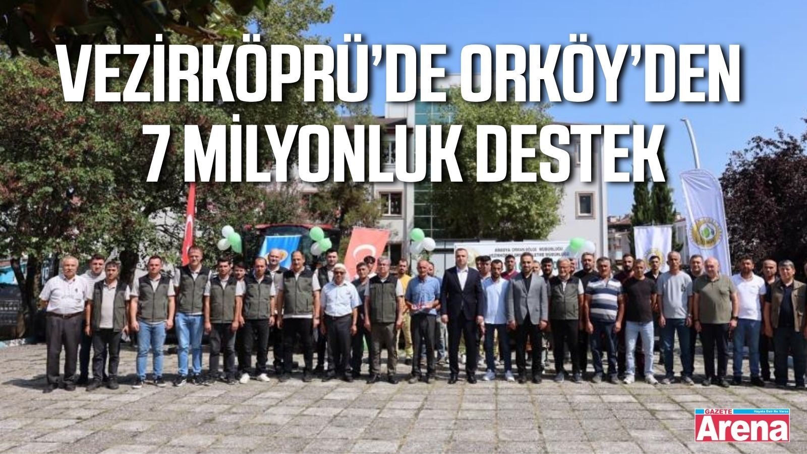 Vezirköprü’de orman köylülerine 7 milyon liralık destek