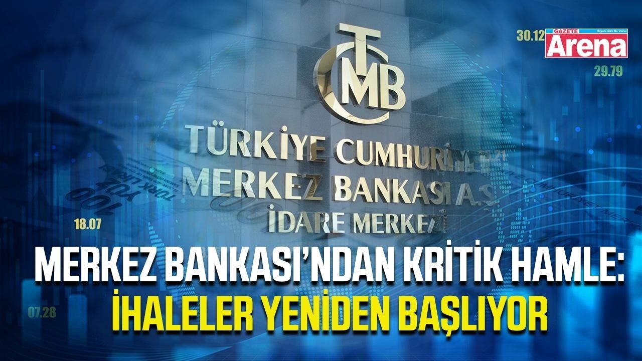 Merkez Bankası’ndan repo ihalelerine ilişkin yeni karar