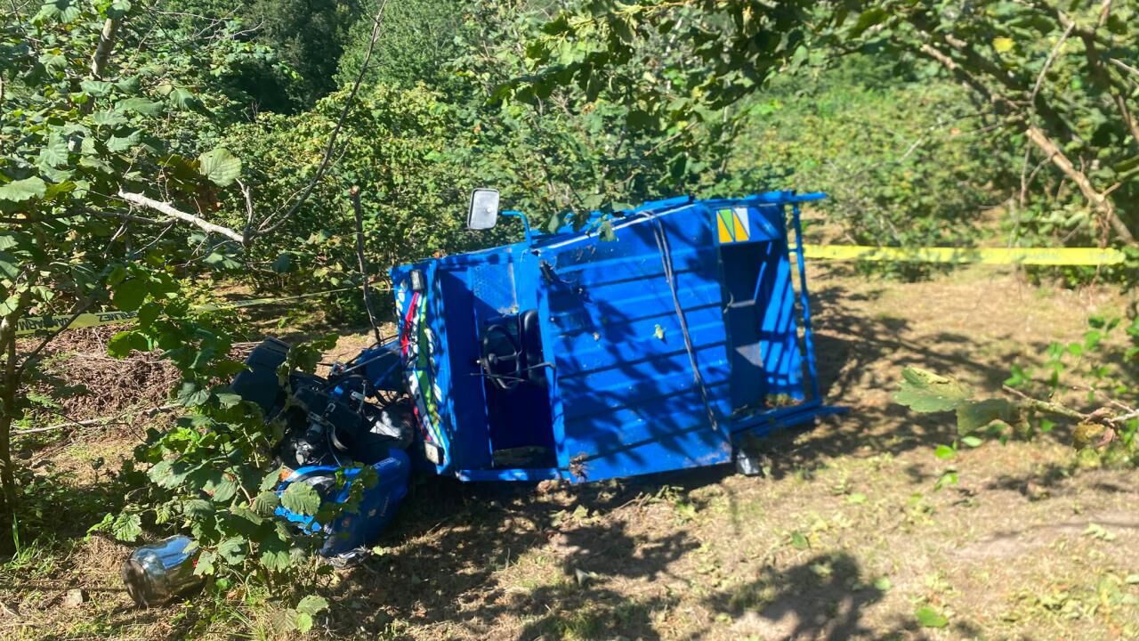 Ordu'da Feci Kaza Patpat Devrildi, 8 Yaralı
