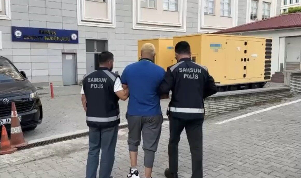 Samsun’da 16 Yıl Hapis Cezası Bulunan Firari Yakalandı (1)