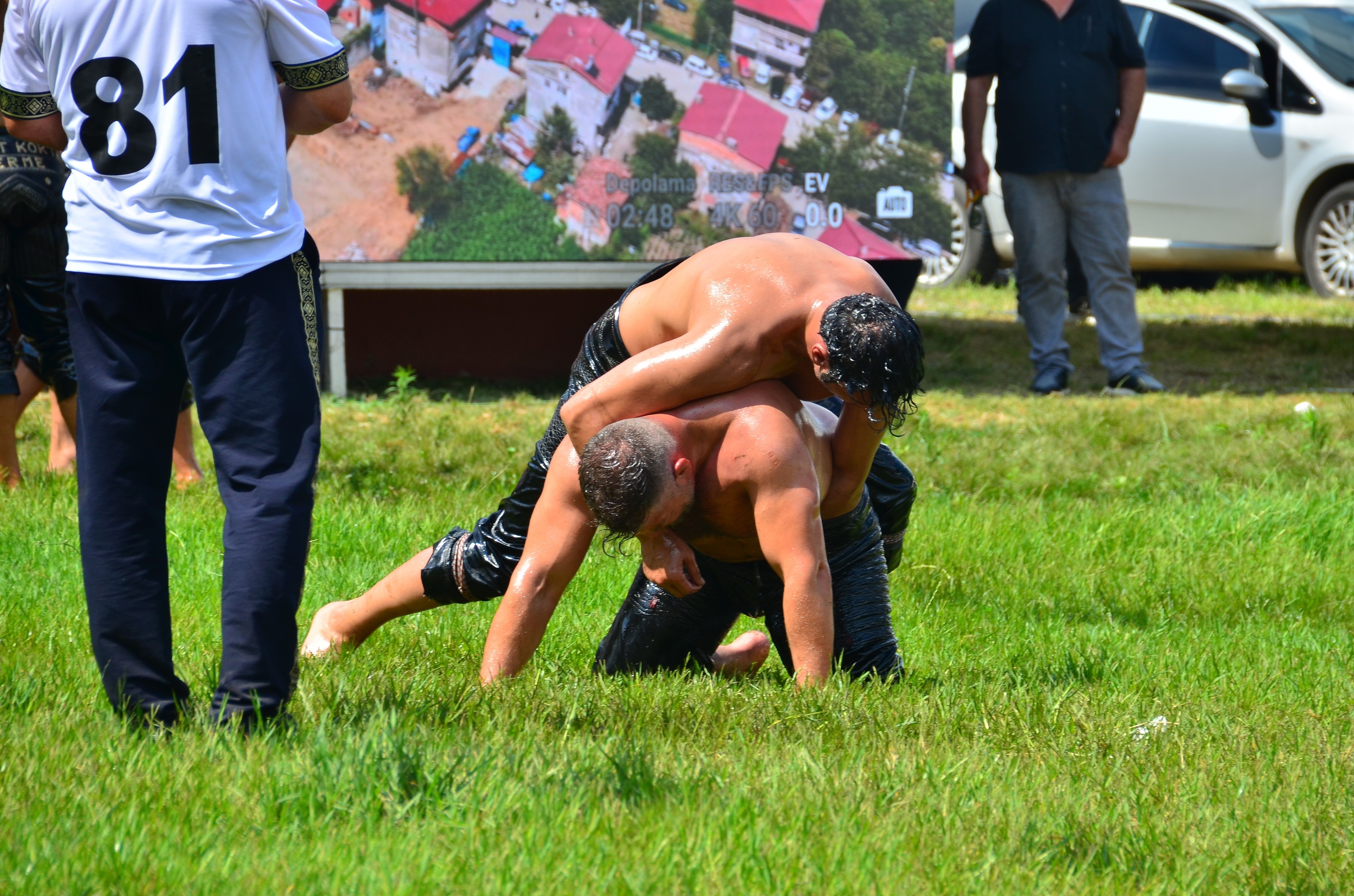 Samsun'da Er Meydanının Başpehlivanı Belli Oldu (2)