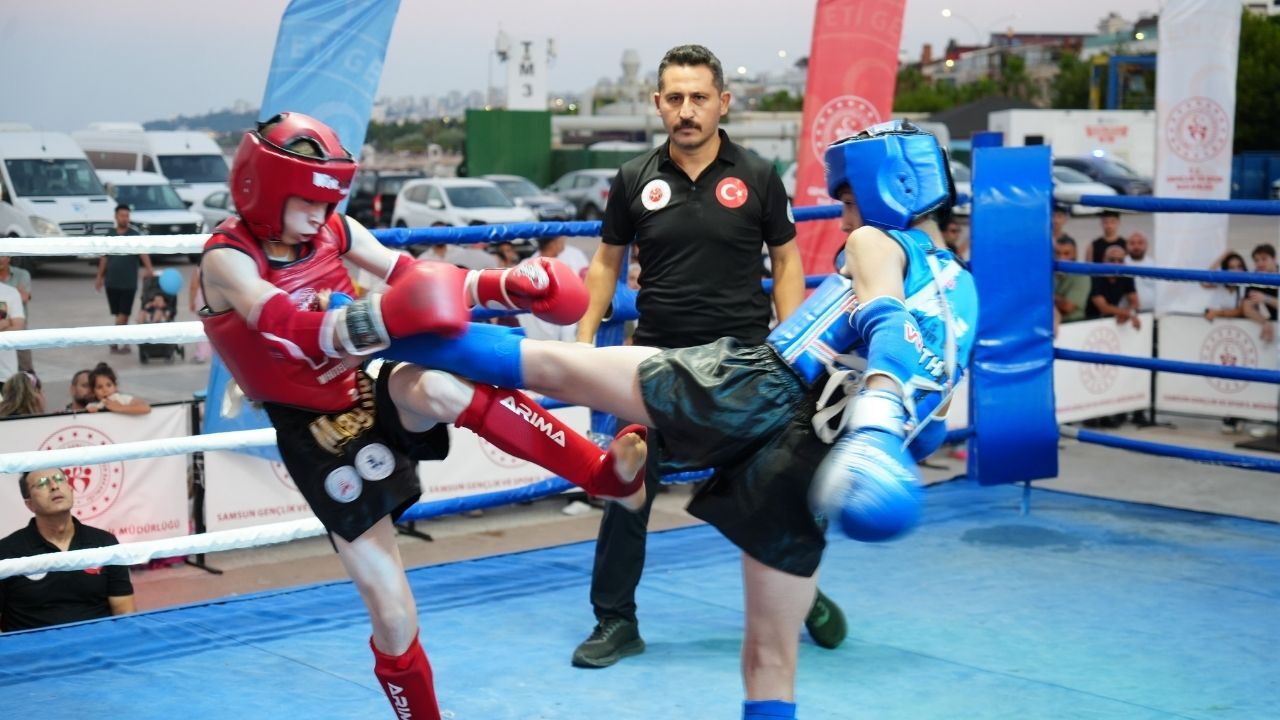 Samsun'da Muay Thai Turnuvası Heyecanı Başladı (6)