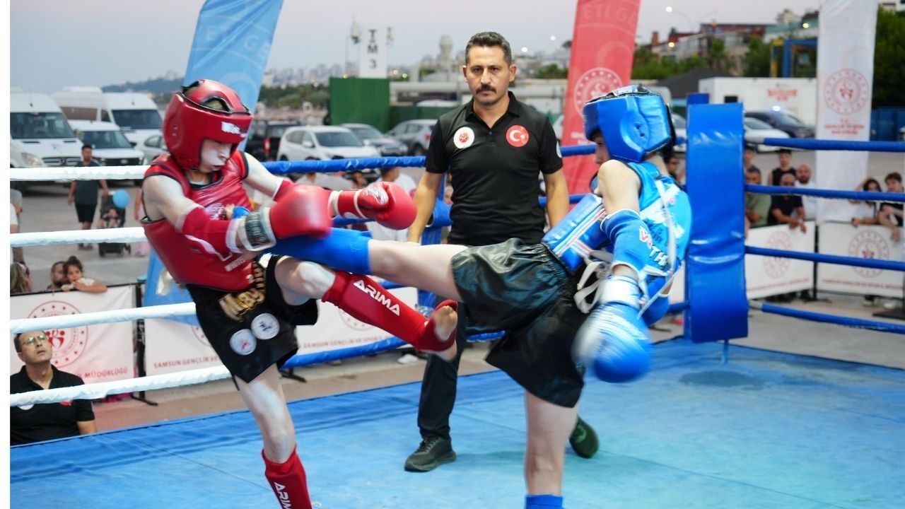 Samsun'da Muay Thai Turnuvası Heyecanı Başladı (7)