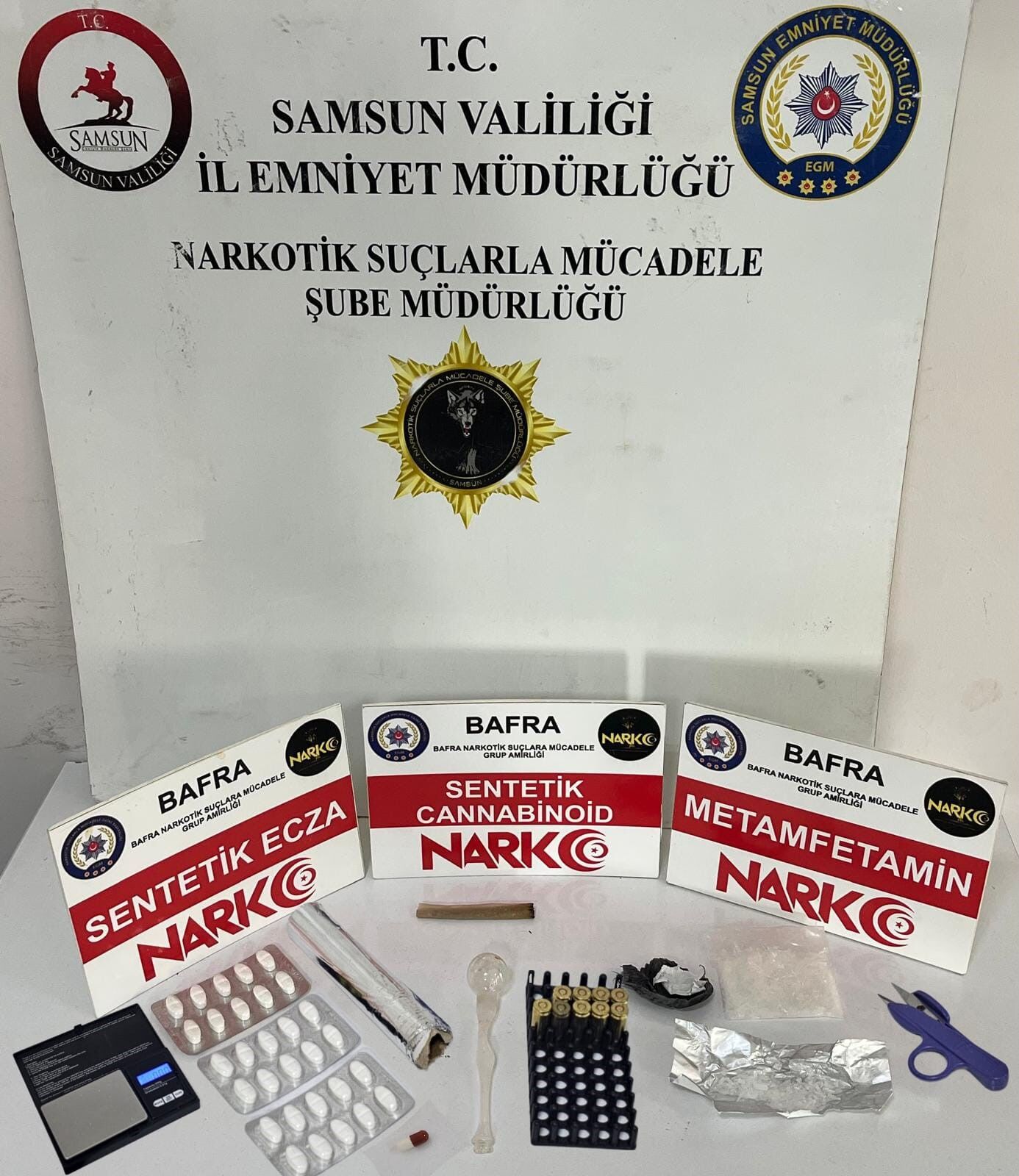Samsun'da Uyuşturucu Operasyonunda 2 Tutuklama-1
