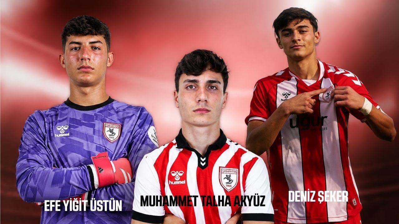 Samsunspor'dan U19 Milli Takımı'na 3 Isim