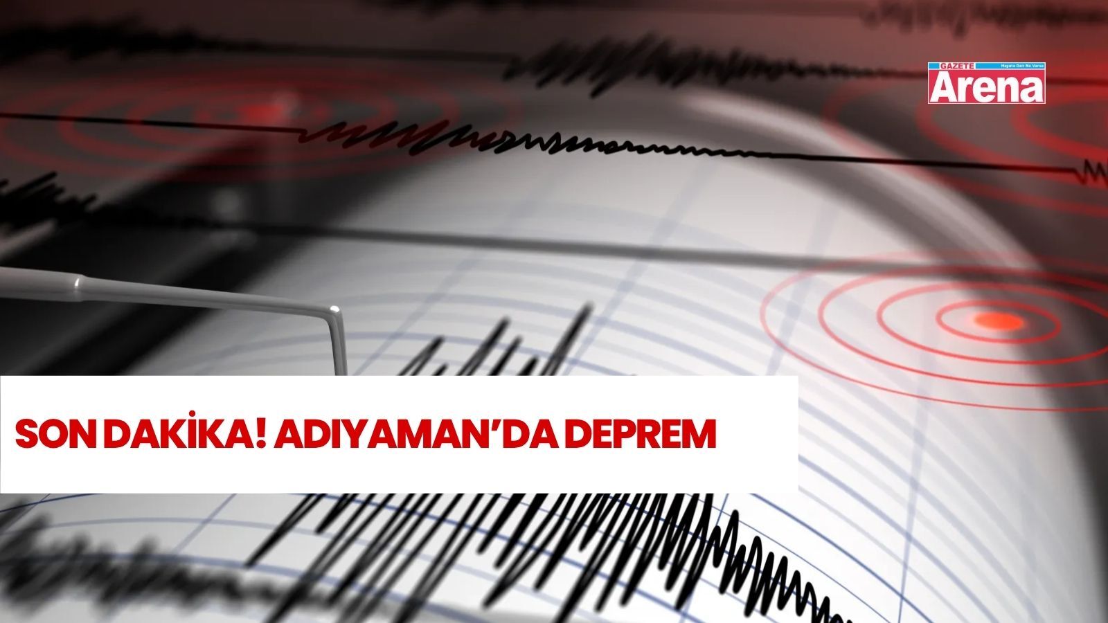 Son Dakika! Adıyaman'da 4,2 büyüklüğünde deprem