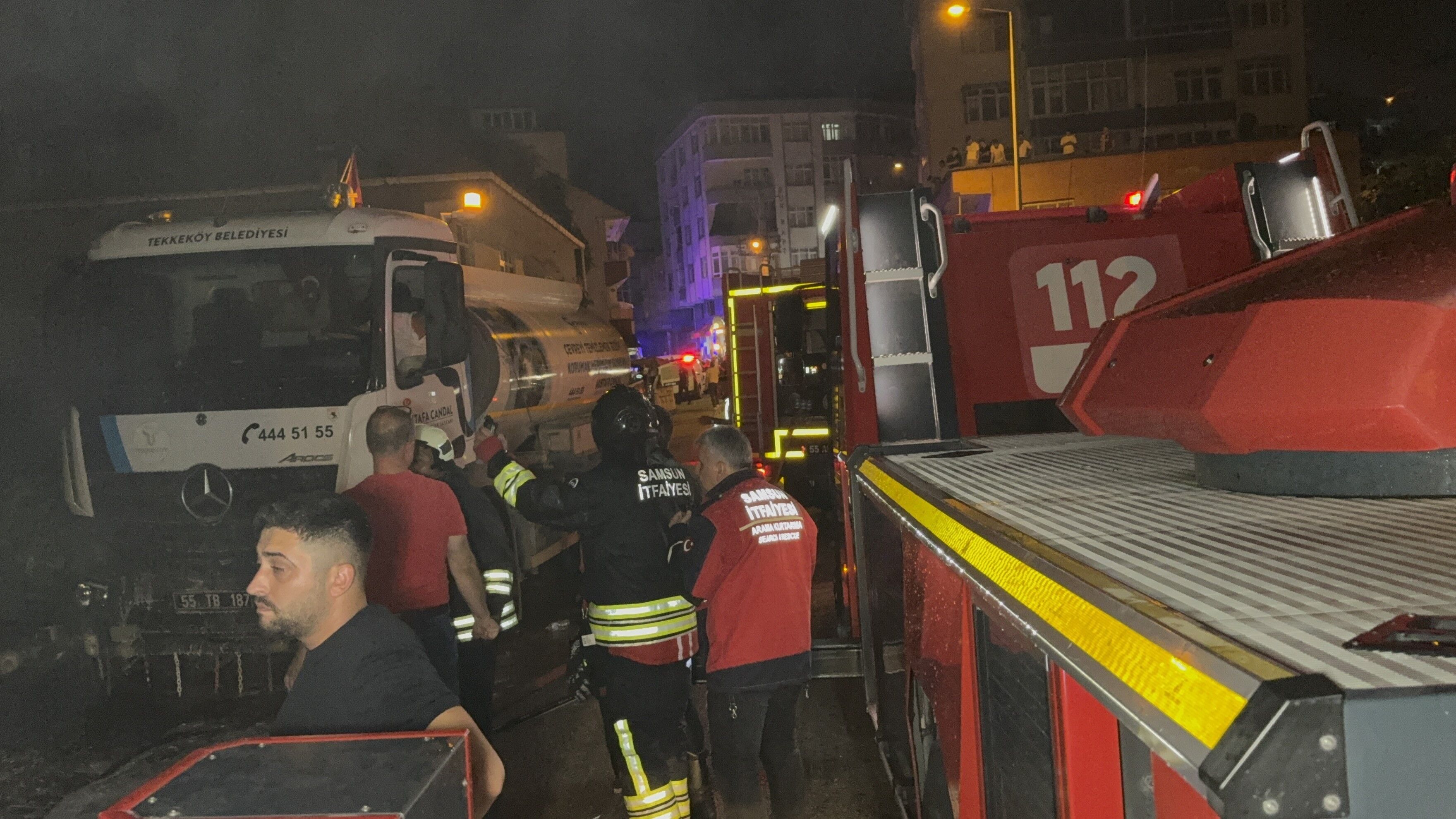 Tekkeköy'de Tüpçü Dükkanında Patlama (4)