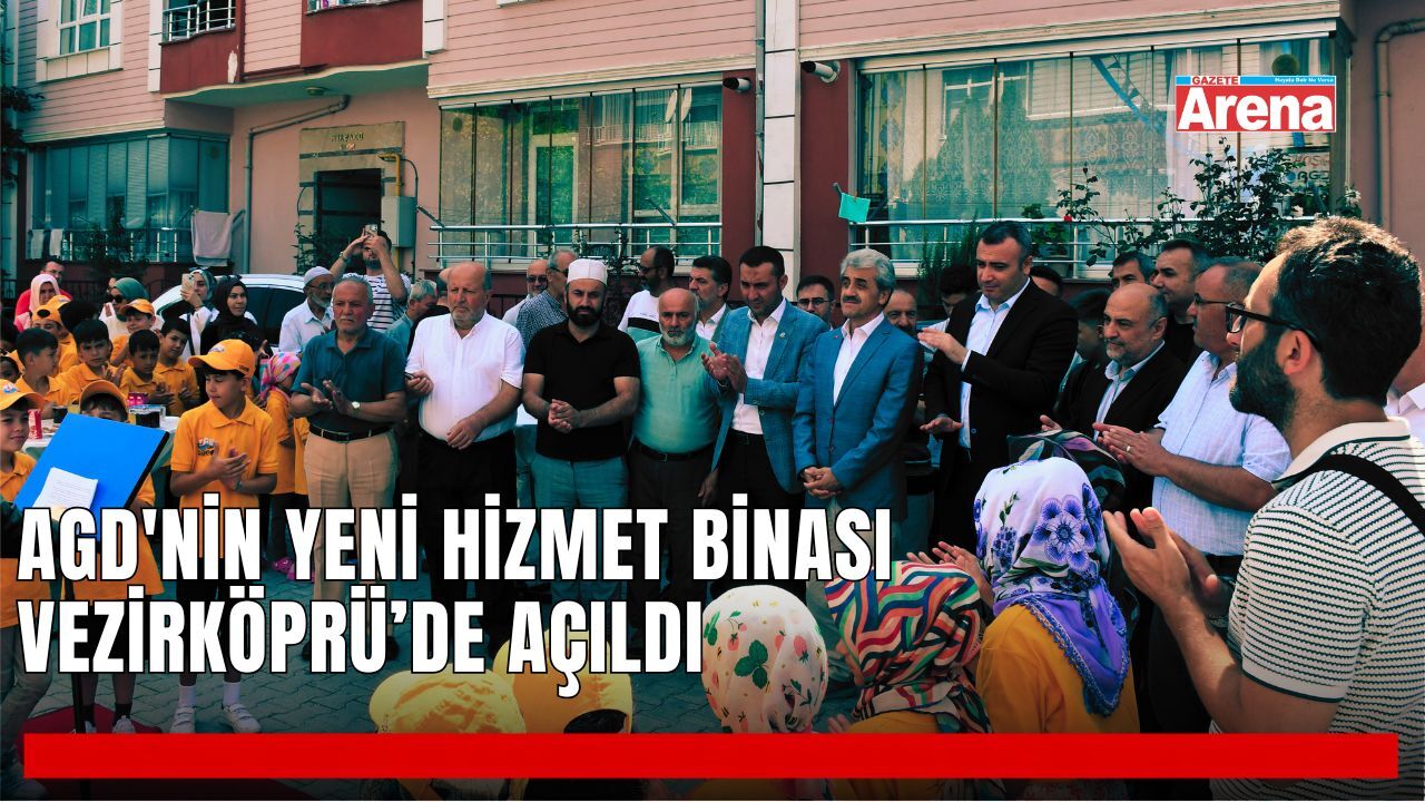 Vezirköprü'de Anadolu Gençlik Derneği'nin yeni hizmet binası açıldı