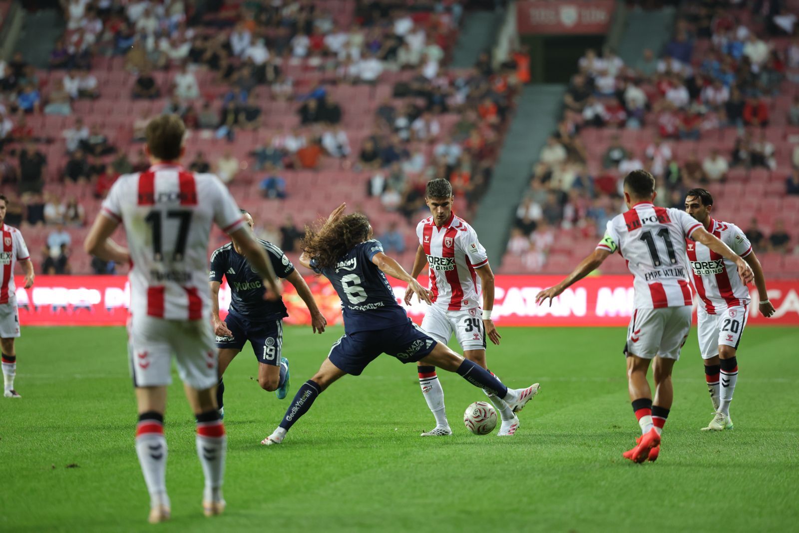 Samsunspor-Fenerbahçe maçında gol erken geldi!-1