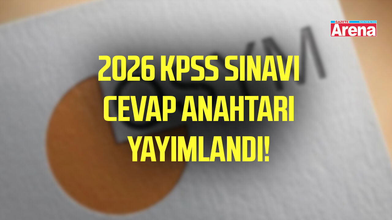 2026 KPSS sınavı cevap anahtarı yayımlandı