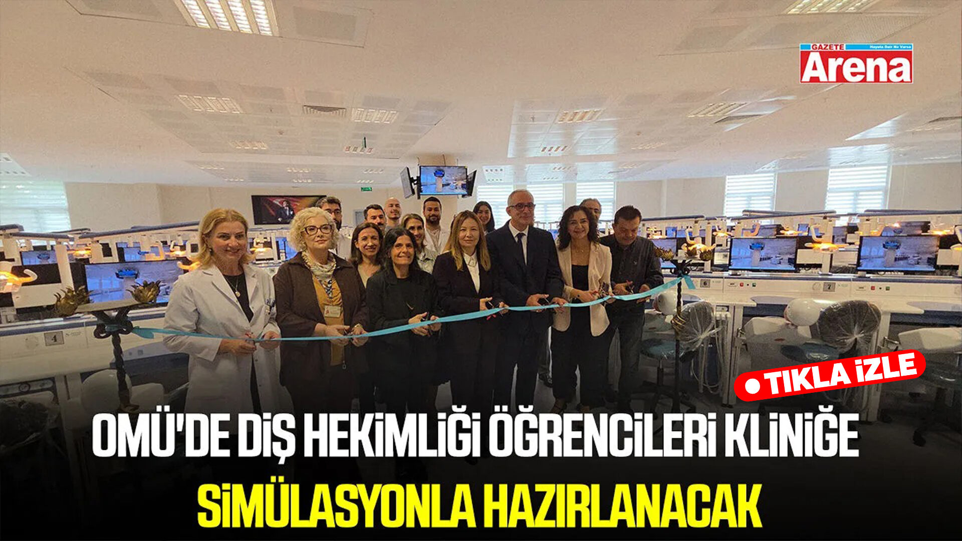 OMÜ'de diş hekimliği öğrencileri kliniğe simülasyonla hazırlanacak
