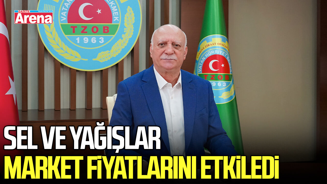 Samsun Çarşamba’daki sel ve yağışlar market fiyatlarını etkiledi
