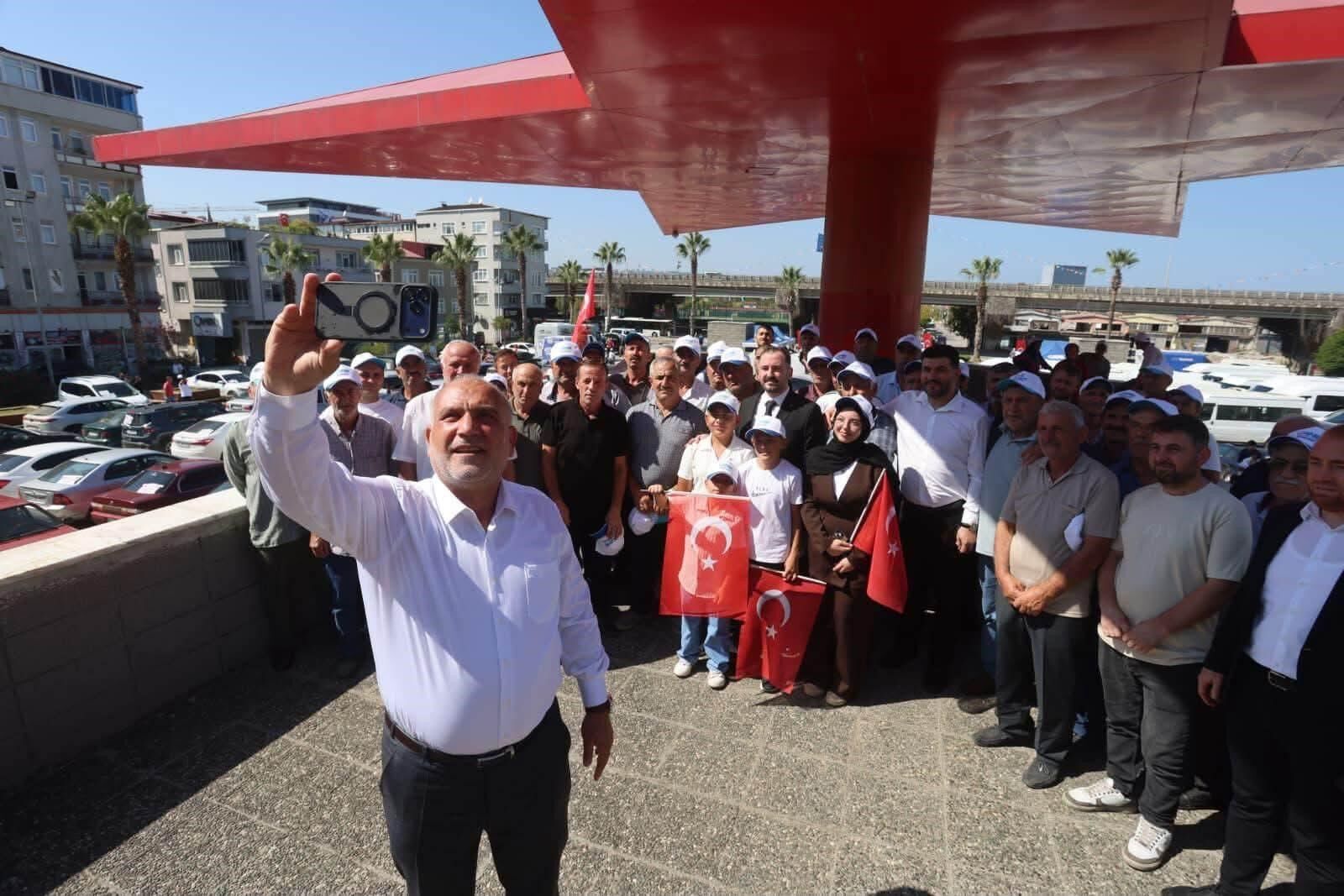 Cumhurbaşkanı Erdoğan, Samsun’da Canik’te Coşkuyla Karşılandı (4)