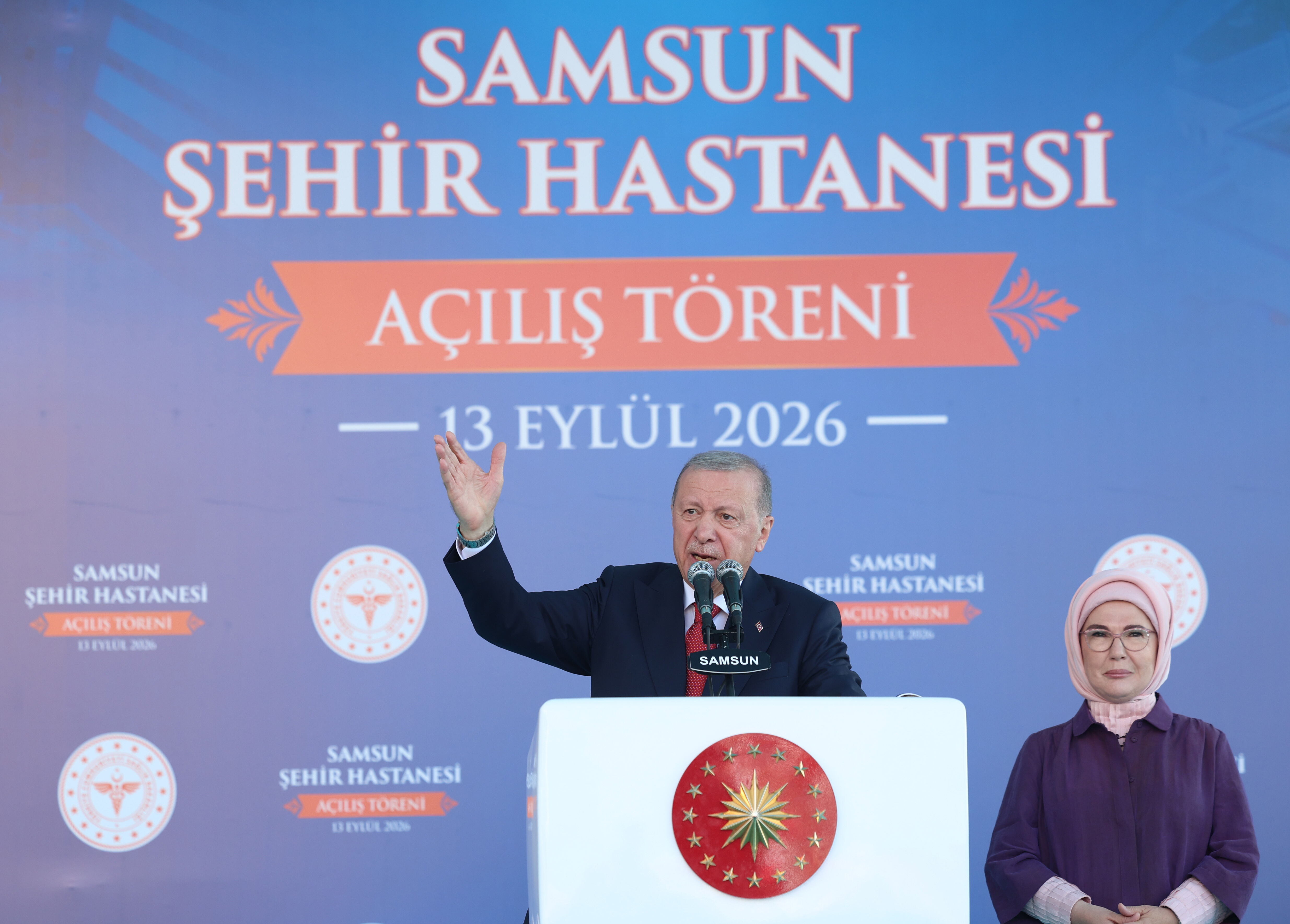 Cumhurbaşkanı Erdoğan Samsun’da Konuştu “Türkiye’de Darbeler Defteri Artık Kapanmıştır” (1)