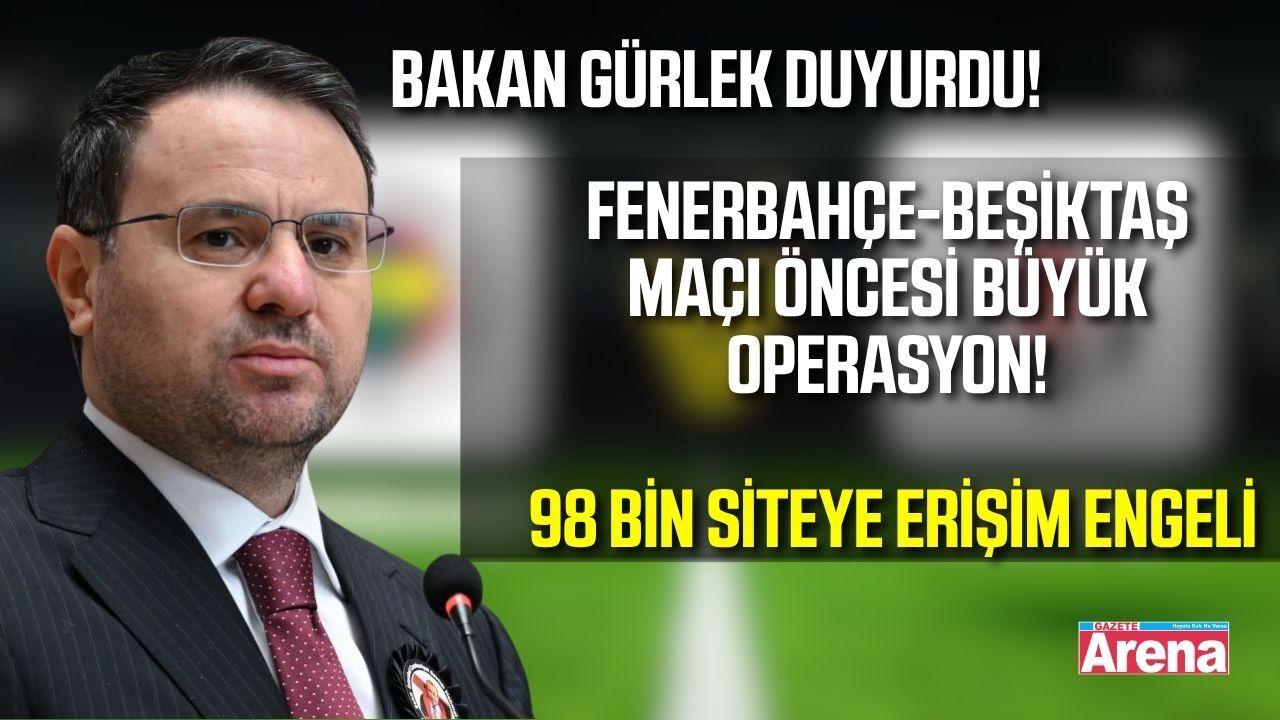 Fenerbahçe-Beşiktaş derbisi öncesi yasa dışı bahis operasyonu