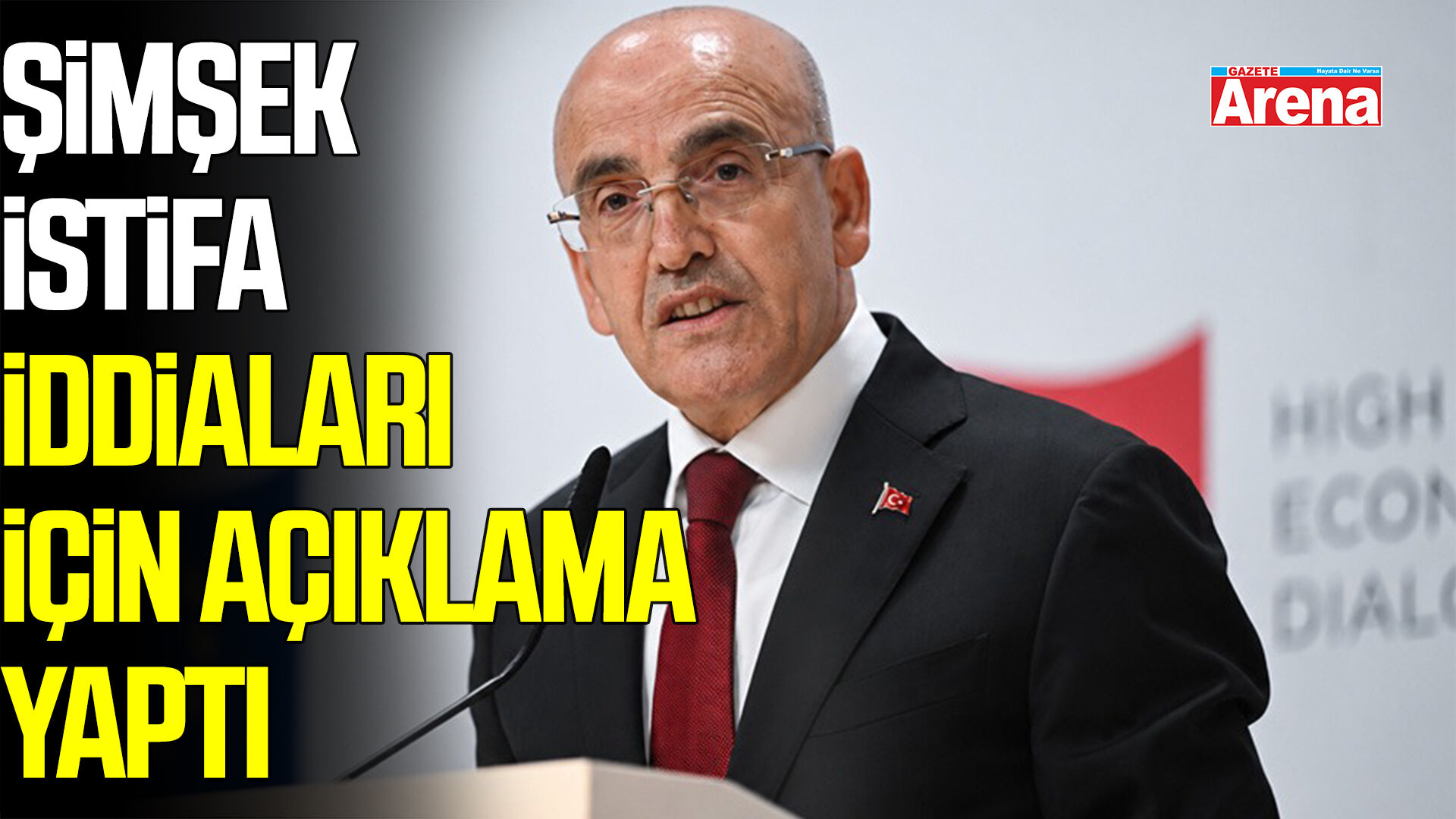 Mehmet Şimşek'ten istifa iddialarına açıklama