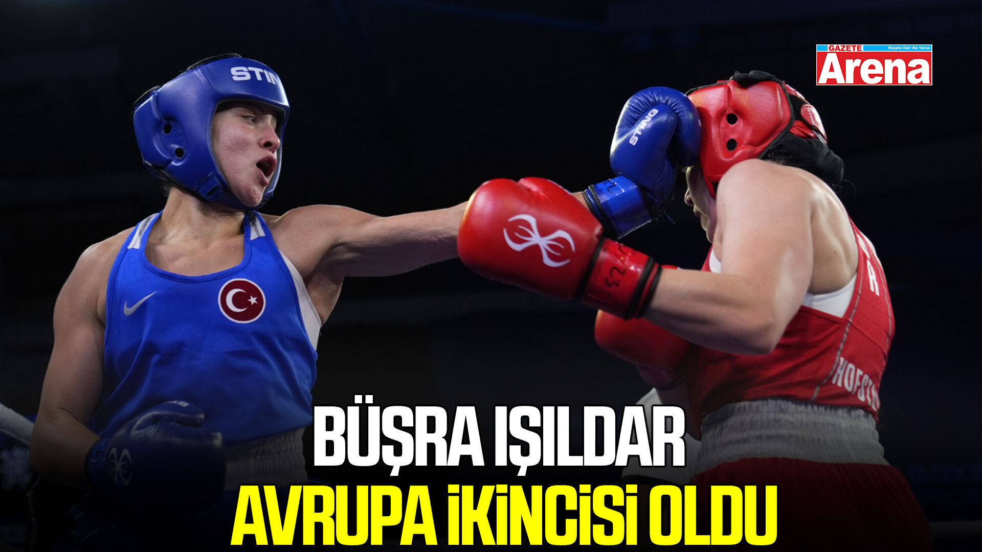 Büşra Işıldar Avrupa ikincisi oldu