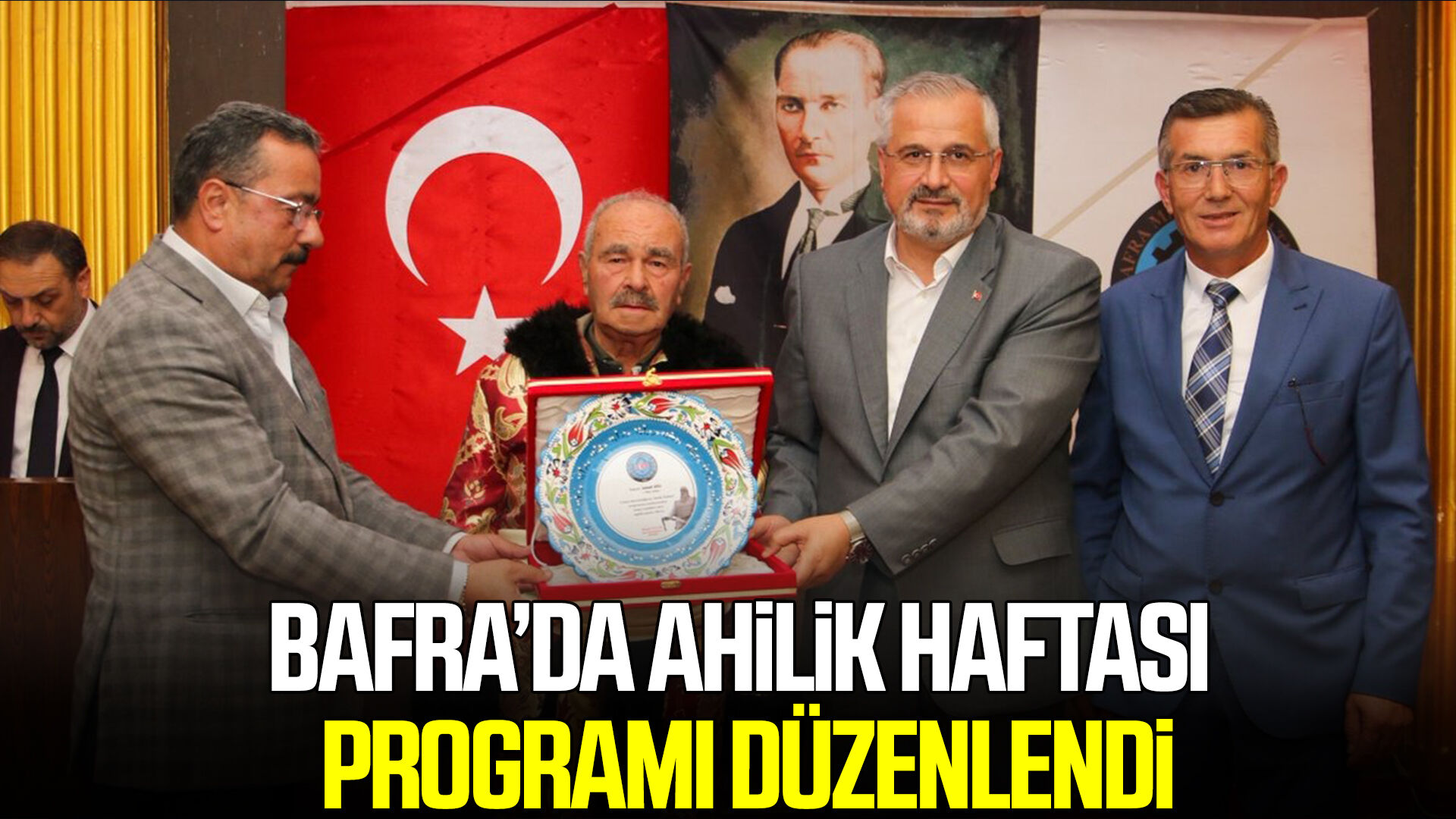 Bafra’da Ahilik Haftası programı düzenlendi