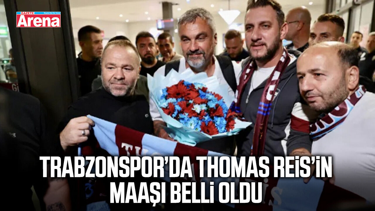 Trabzonspor’da Thomas Reis’in maaşı belli oldu